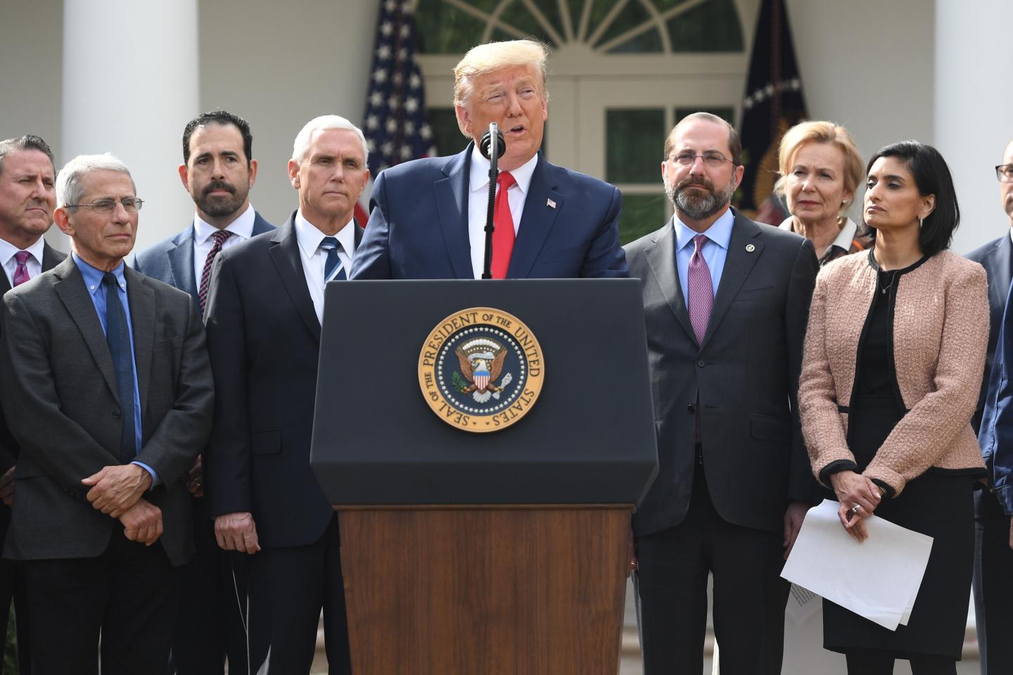 Walgreens, Target and Becton Dickinson stocks rise during Trump press conference as CEOs address coronavirus response