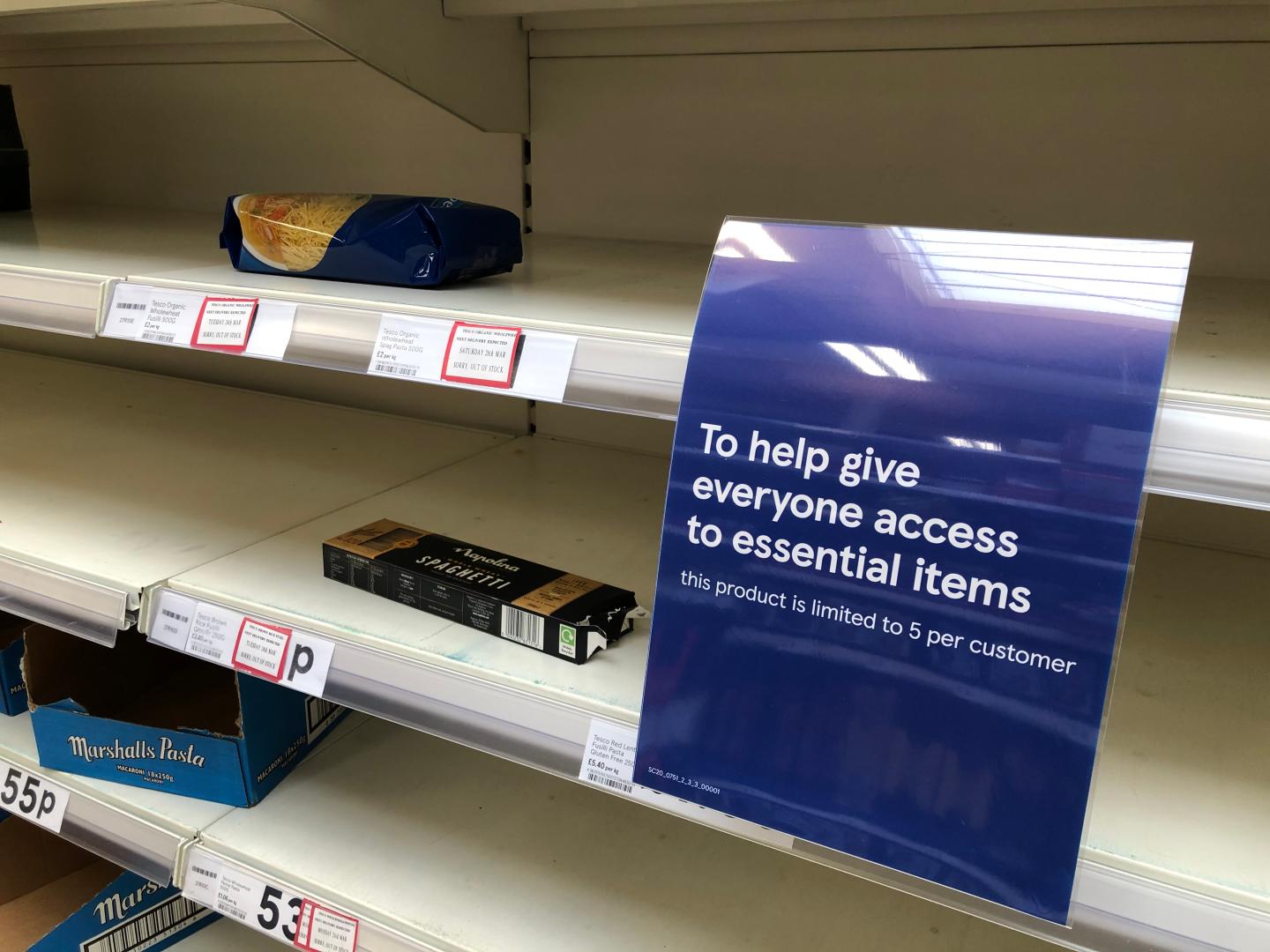 Online grocers struggle to meet the surge in demand
