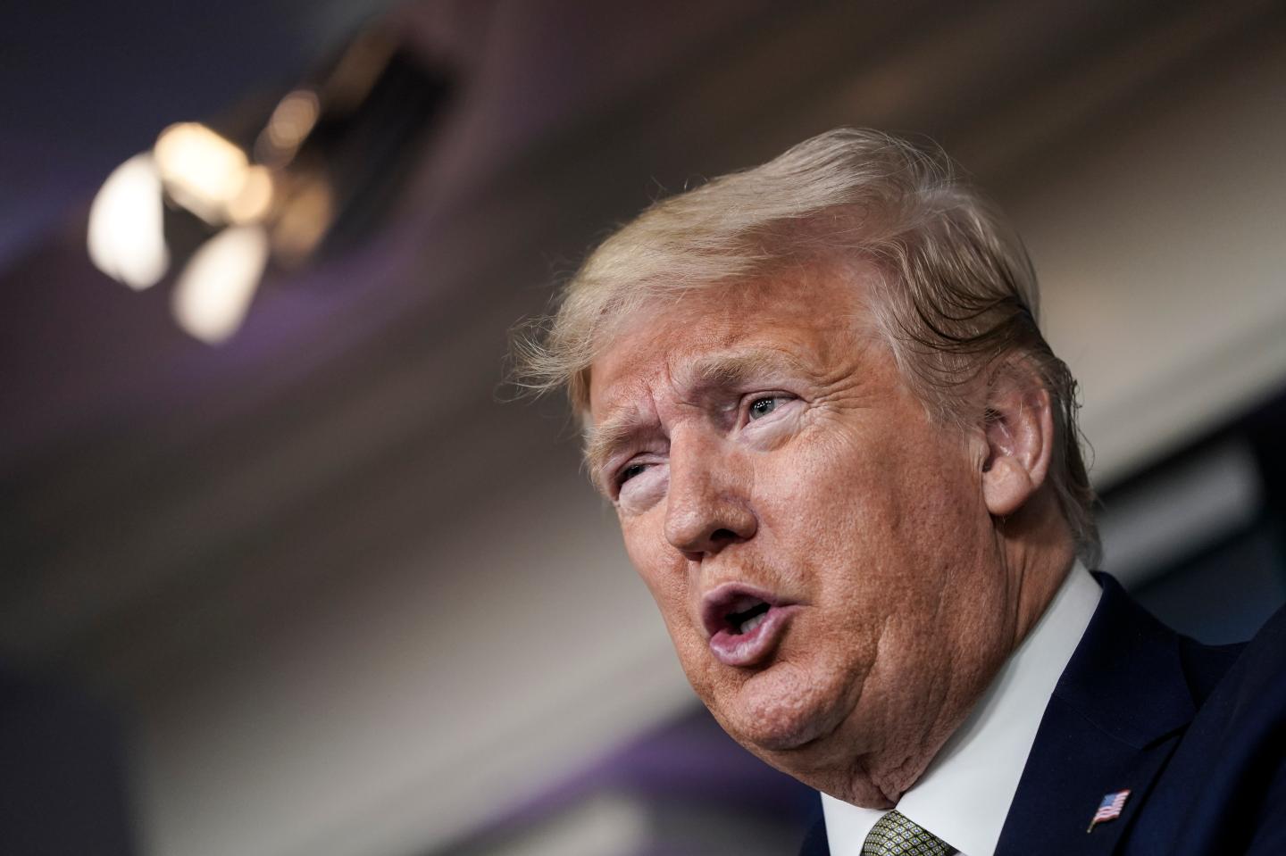 Trump pushes for massive aid from Congress, checks to public