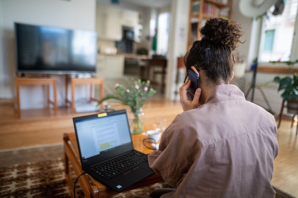 How to work from home if you don’t have room for an office—or even a desk