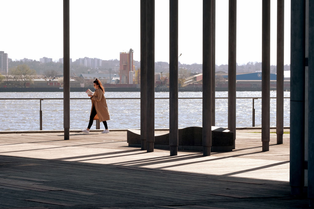 People Visit The Park As Coronavirus Spreads Fastest In The Capital