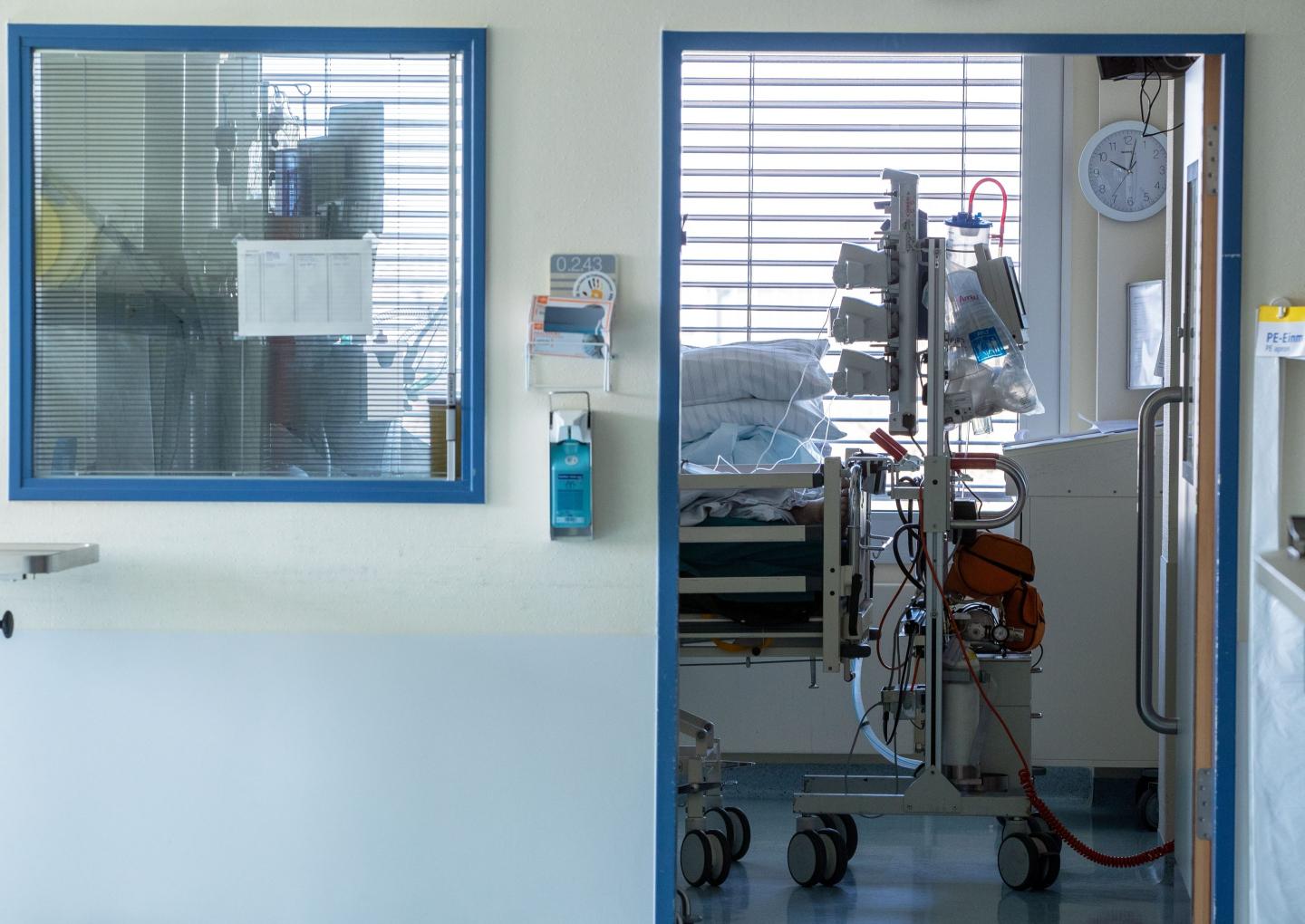 Ventilator in a german hospital