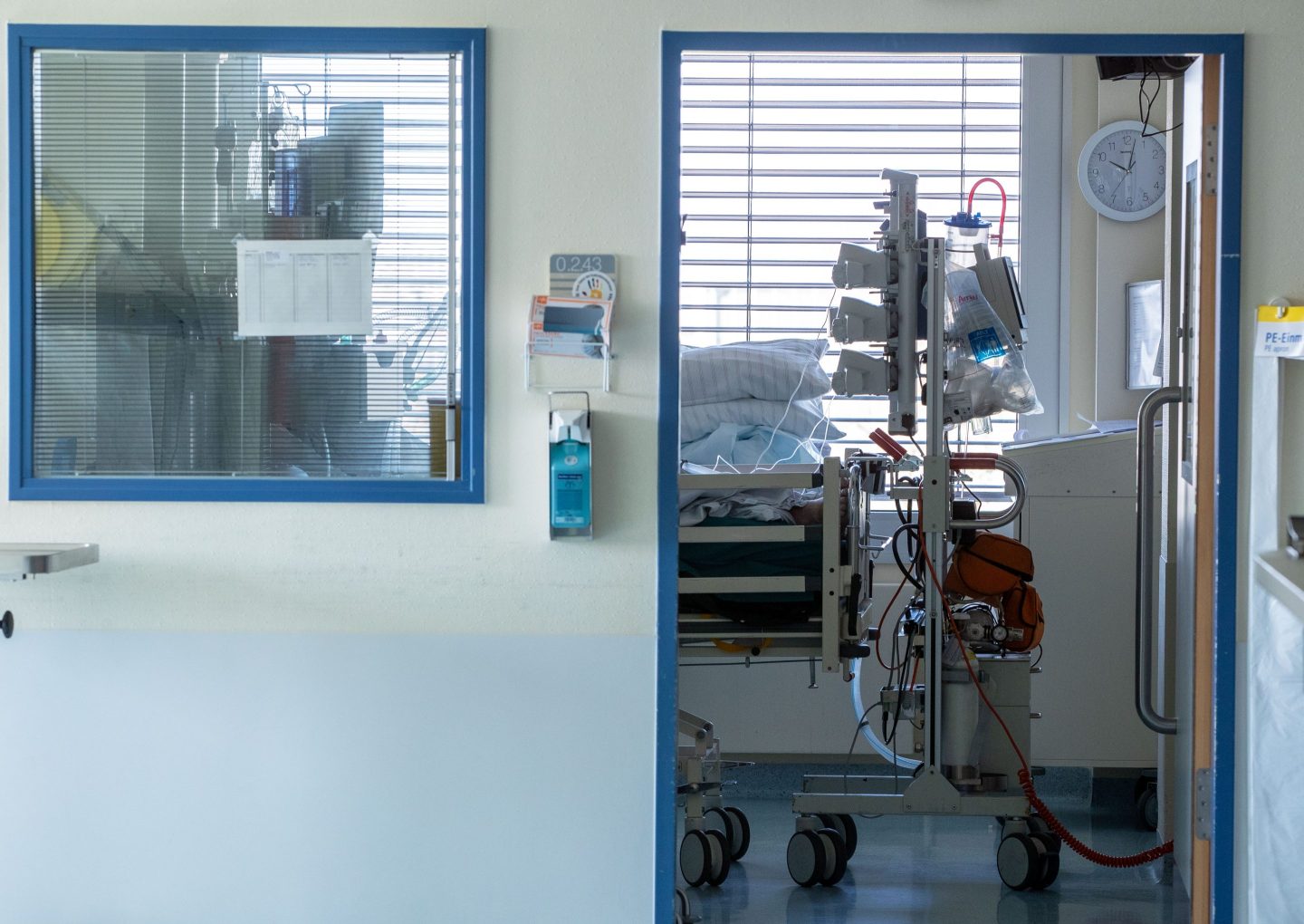 Ventilator in a german hospital