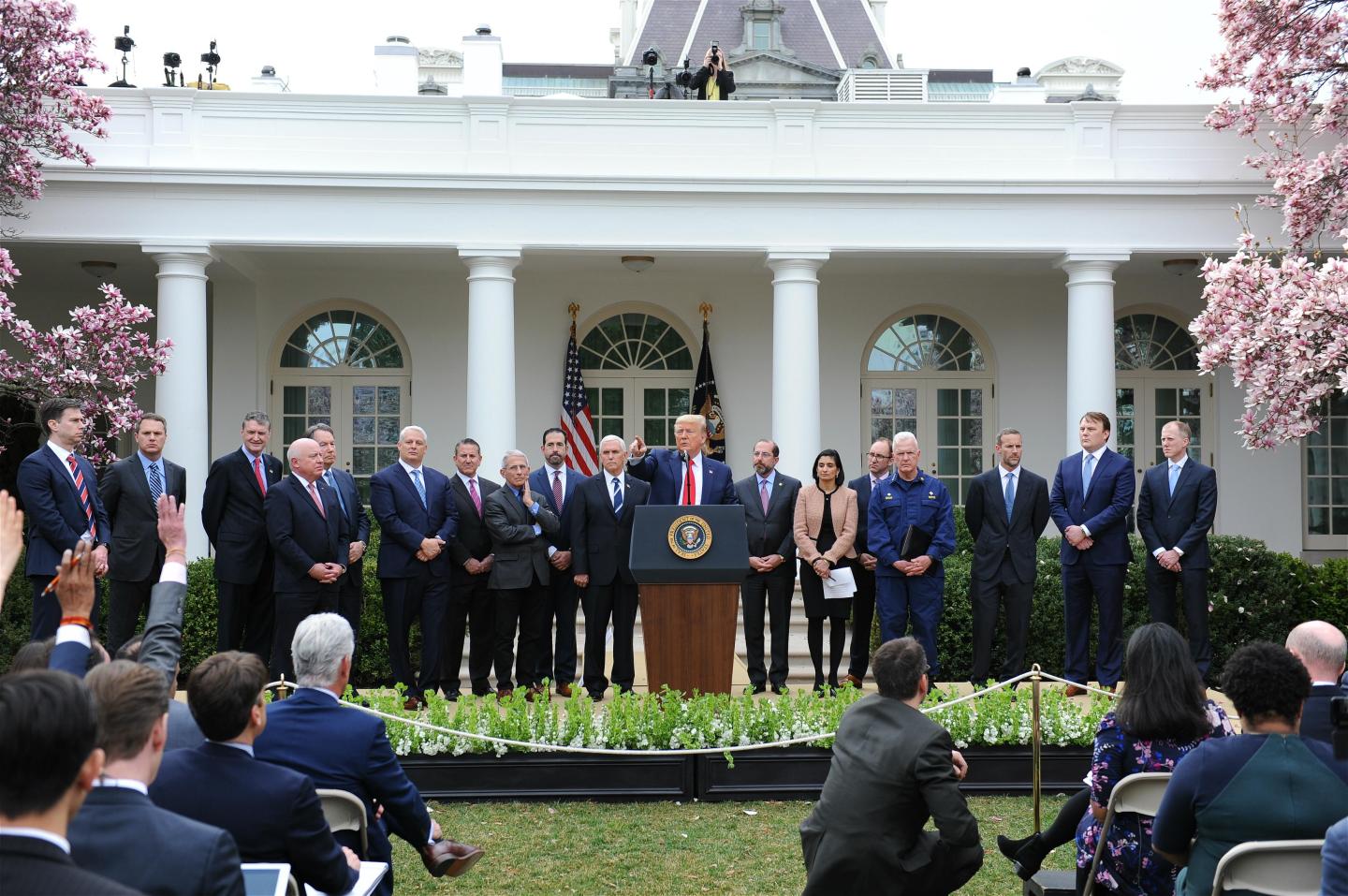 President Trump Declares National Emergency In Coronavirus Fight