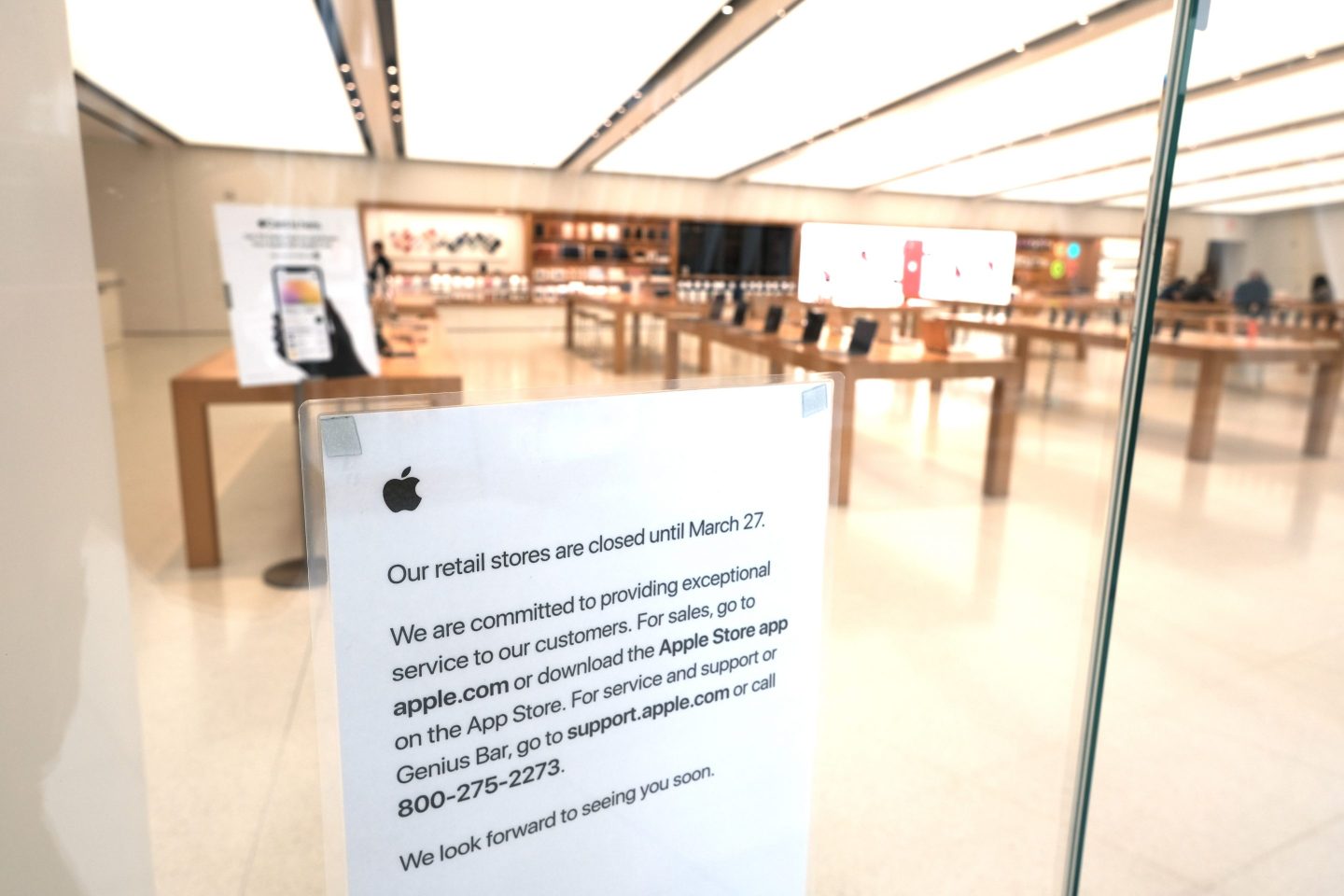 Apple’s store closures are dramatic—but experts say they’ll barely nibble at its bottom line
