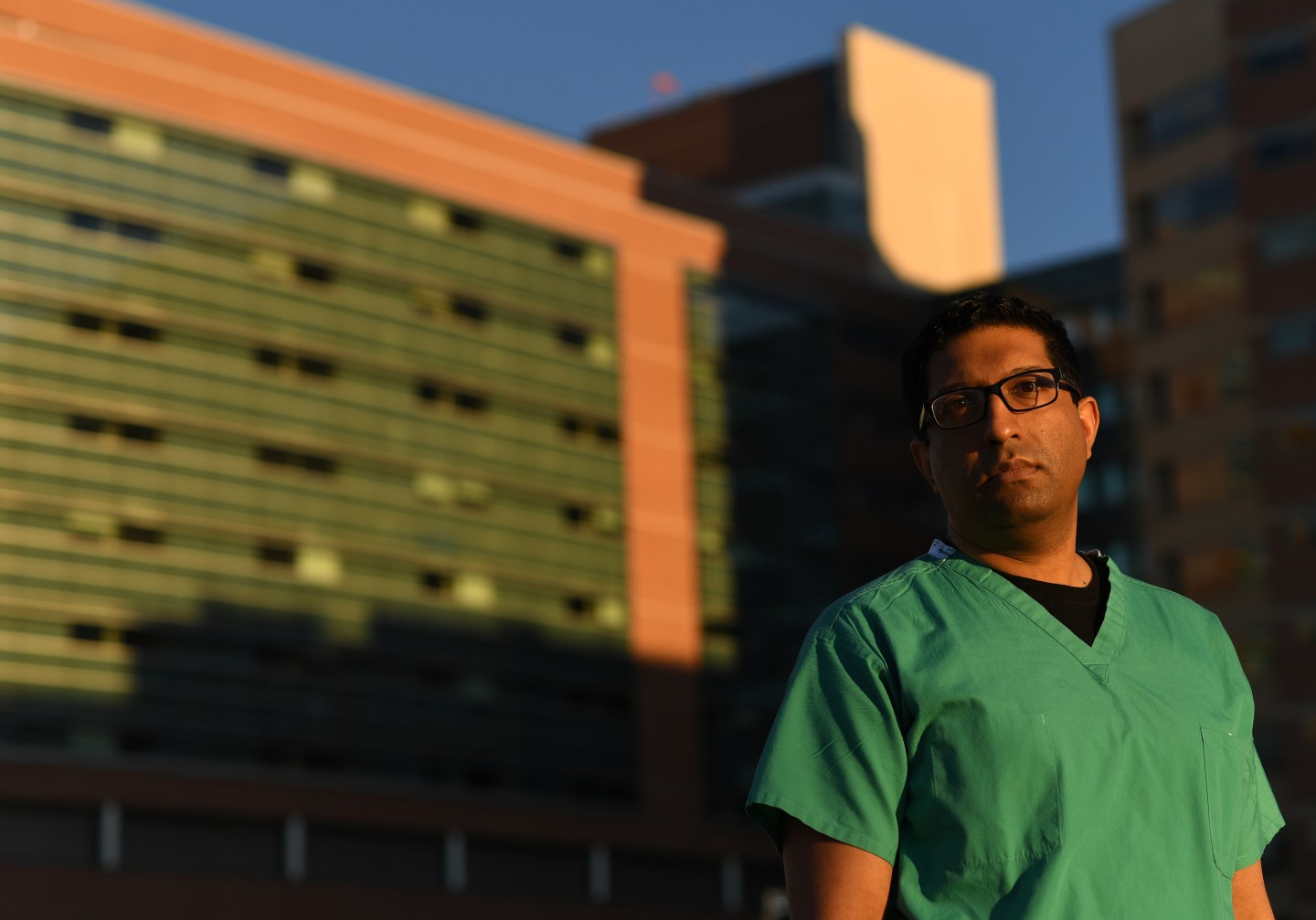 Doctor helping with COVID-19