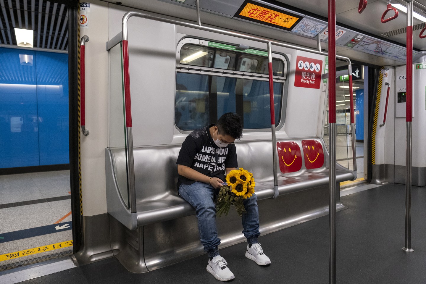Hong Kong MTR Subway-Coronavirus