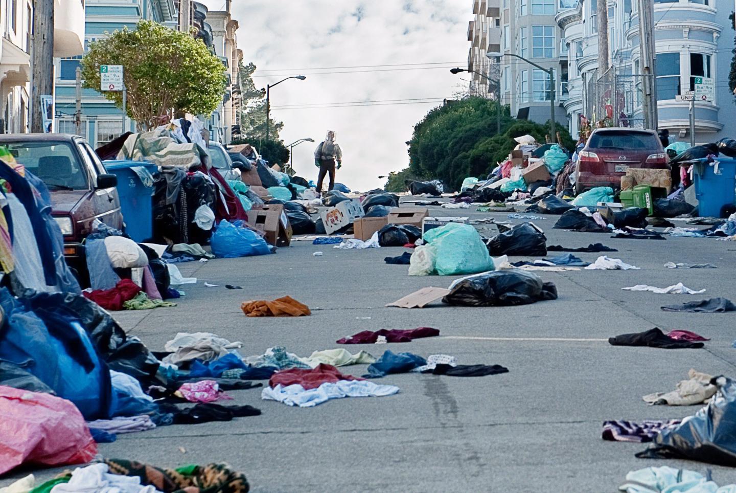 Chaos in the 2011 movie Contagion.