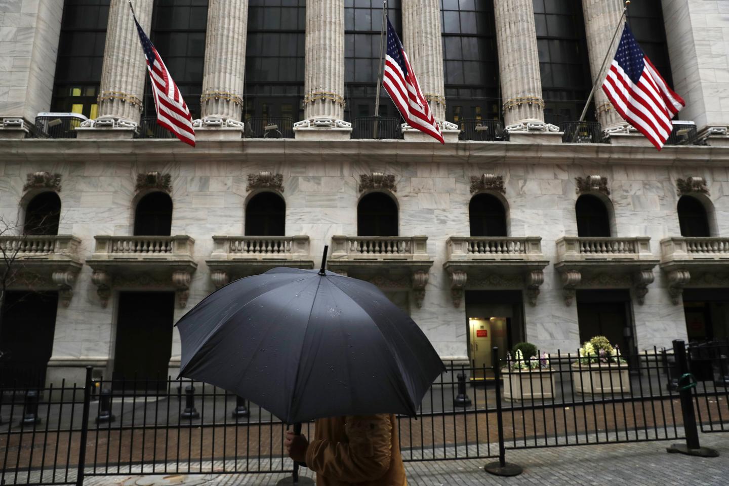 NYSE March 13 Outside Scene