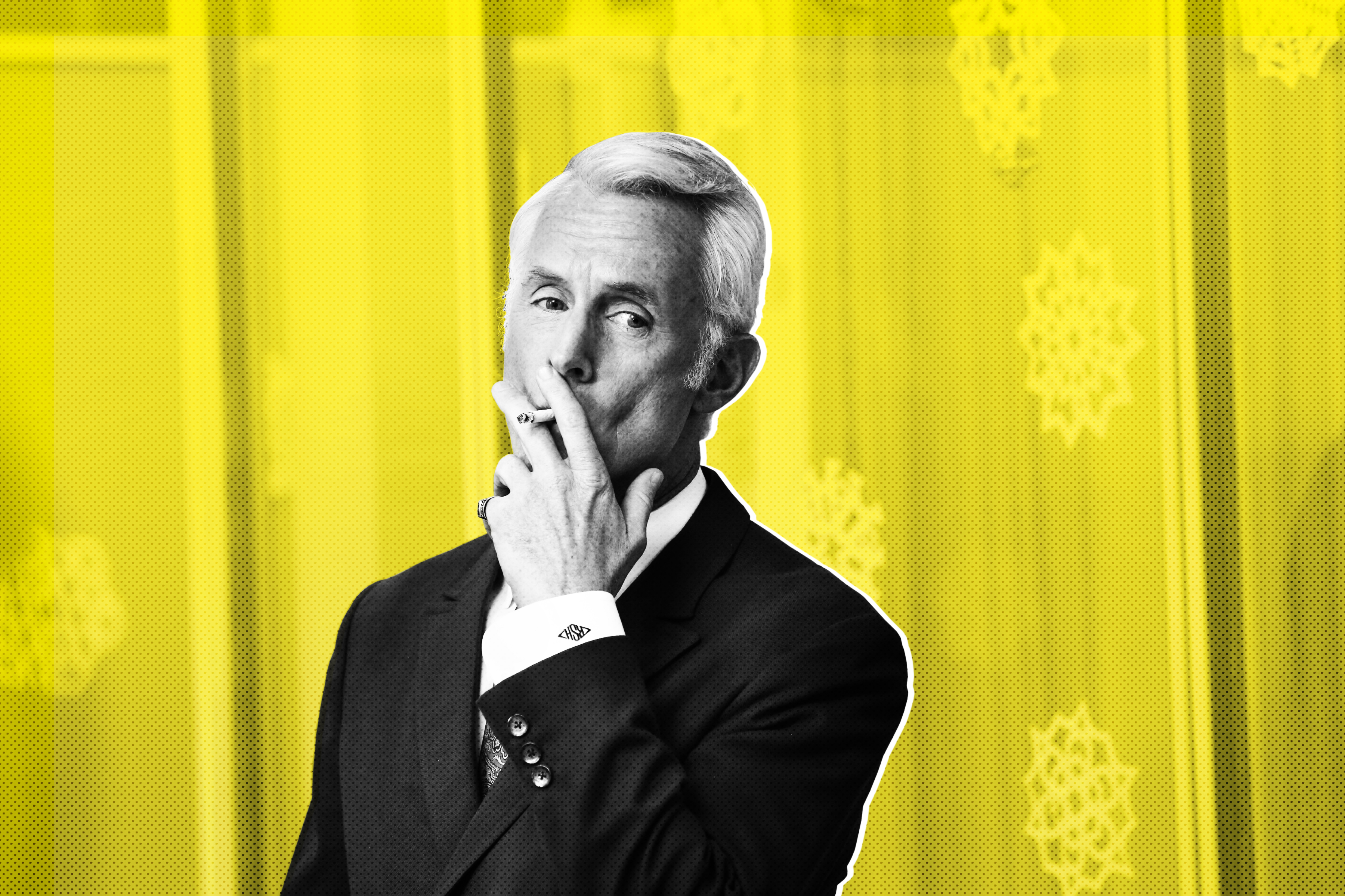 MAD MEN, John Slattery in 'The Doorway, Part 1' (Season 6, Episode 1, aired April 7, 2013), 2007-, ph: Michael Yarish/©AMC/courtesy Everett Collection