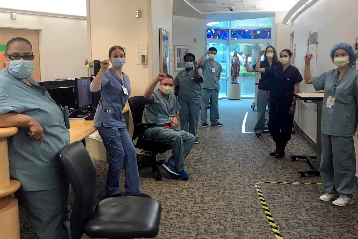 Amid medical protective gear shortage, nurses are suspended for refusing coronavirus care without N95 masks