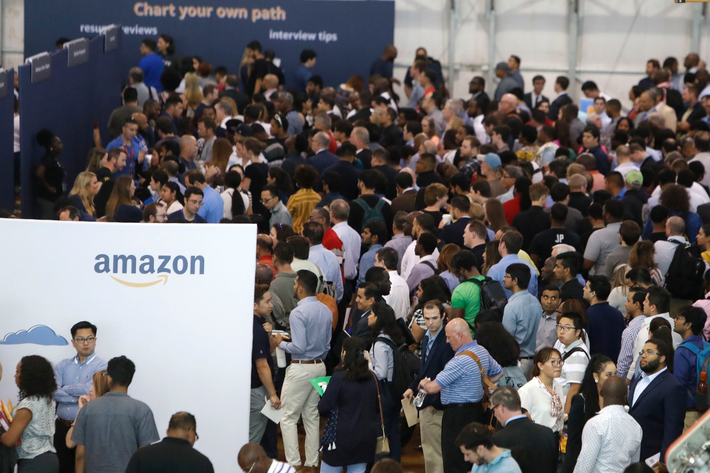 Amazon job fair