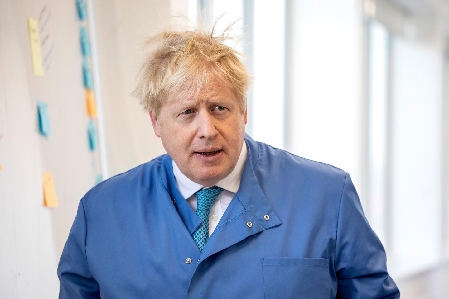 Boris Johnson Coronavirus-Intensive Care