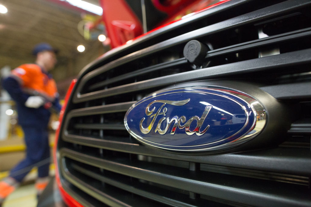 Transit Van Production At Ford Sollers Plant