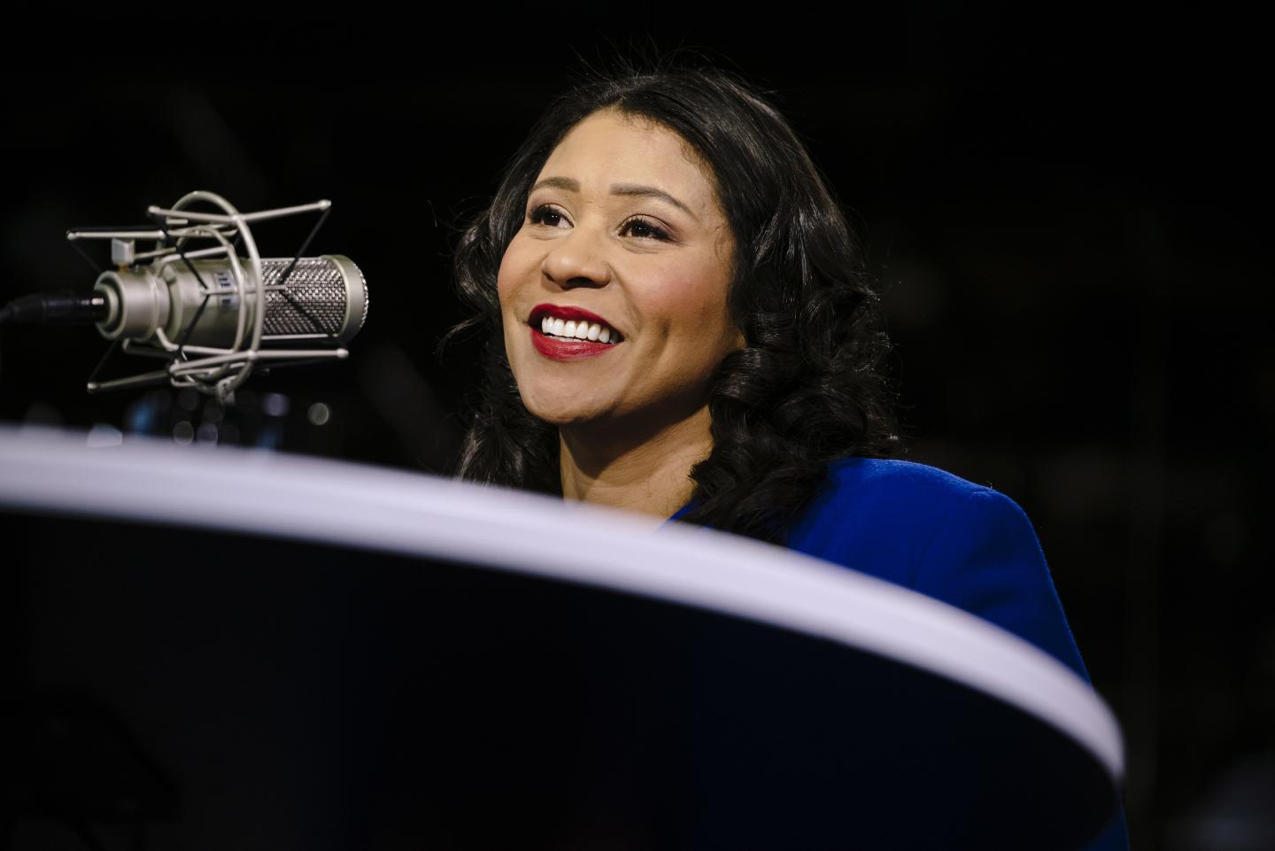 Mayor London Breed gets along with her governor. But her ‘heart goes out to’ city leaders who don’t