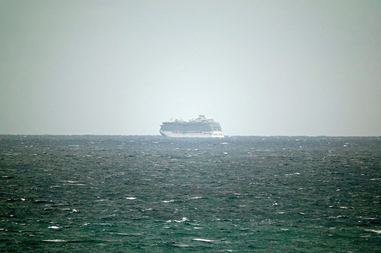 Regal Princess cruise ship held at sea off Fort Lauderdale as two crew are tested for coronavirus