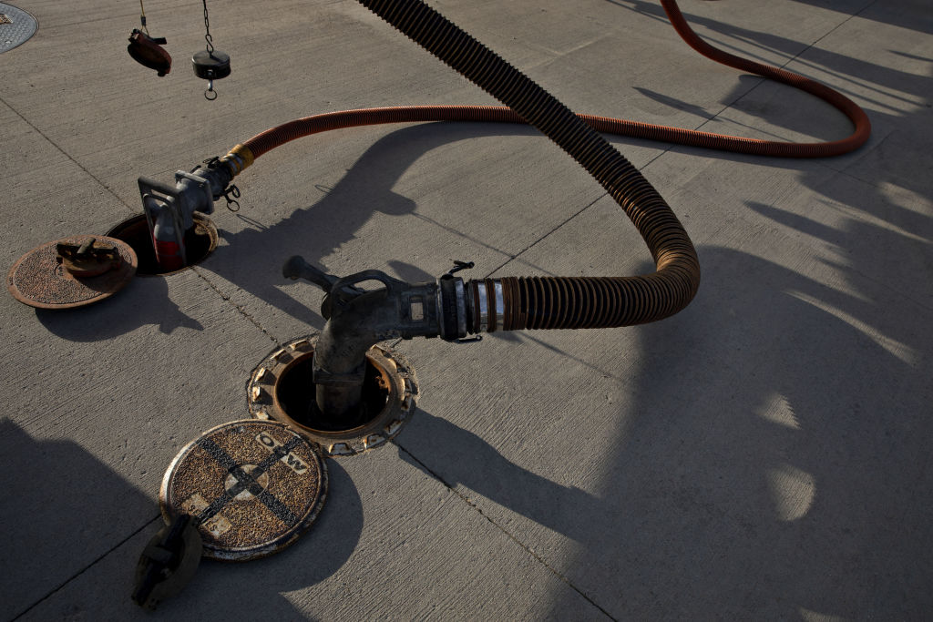 Gas Stations As Global Oil Price War Stings Even Small Towns Across America