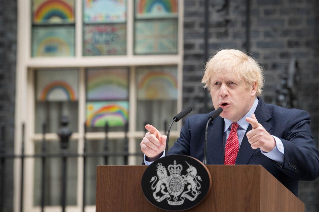 Boris Johnson declares the U.K. ‘past the peak’ of COVID-19 infections—but no plans to ease restrictions yet