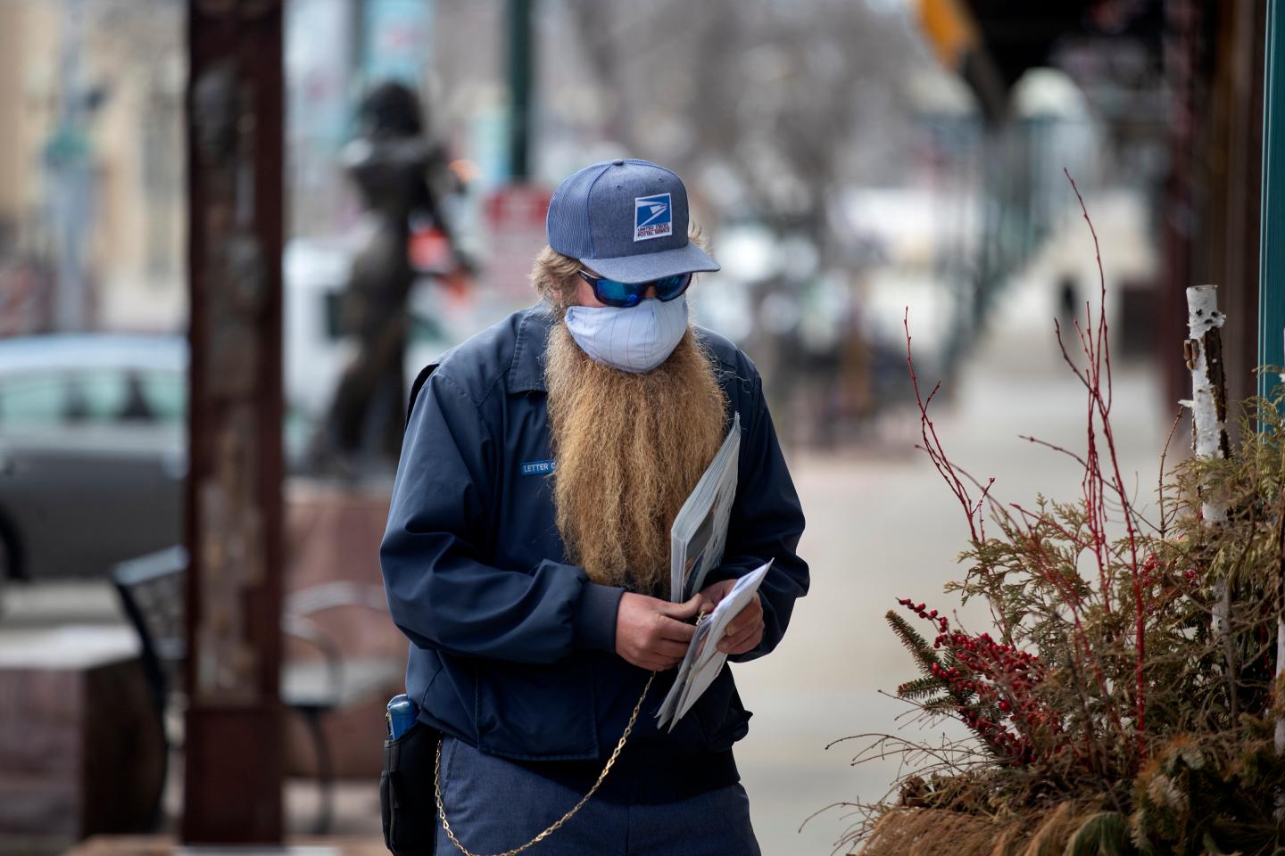 The fate of the USPS may be on the ballot in November