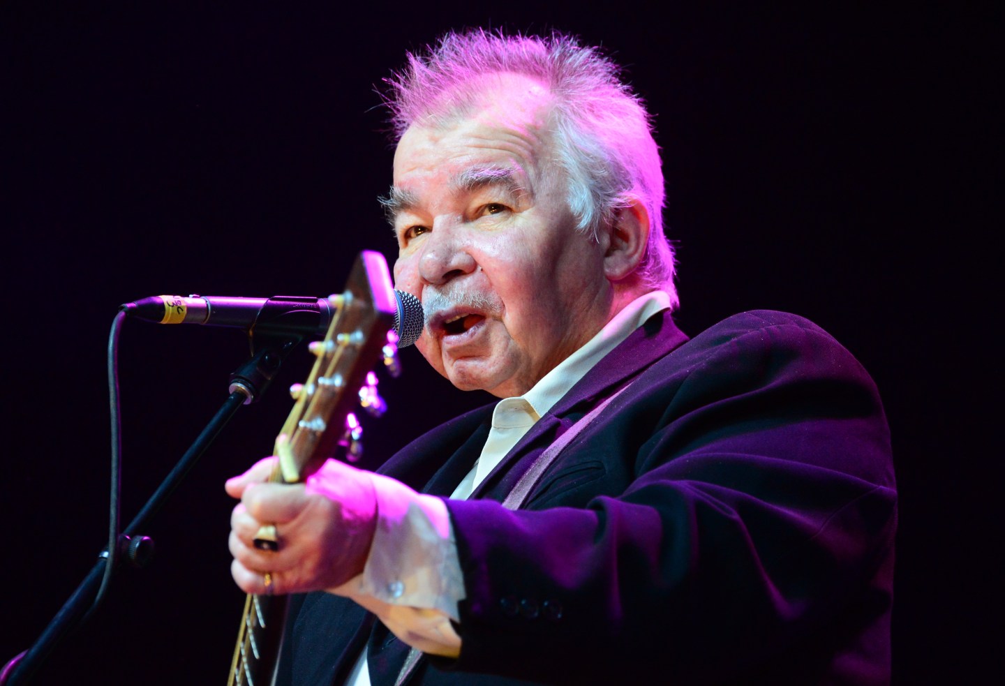 Musician John Prine performs onstage during the 2014 Stagecoach: California's Country Music Festival at the Empire Polo Club on April 27, 2014 in Indio, California. Frazer Harrison—Getty Images for Stagecoach