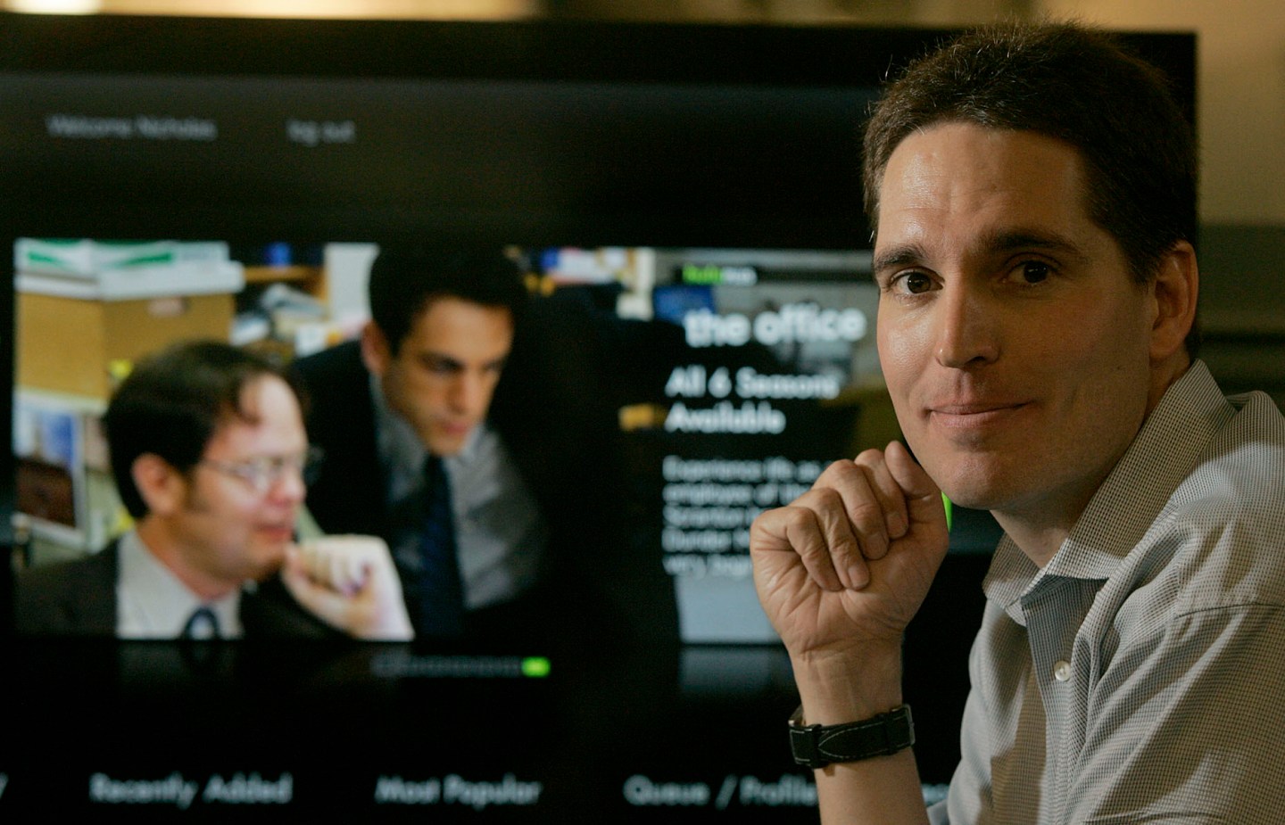 Jason Kilar, then the CEO of Hulu, photographed in its Los Angeles offices in 2010.