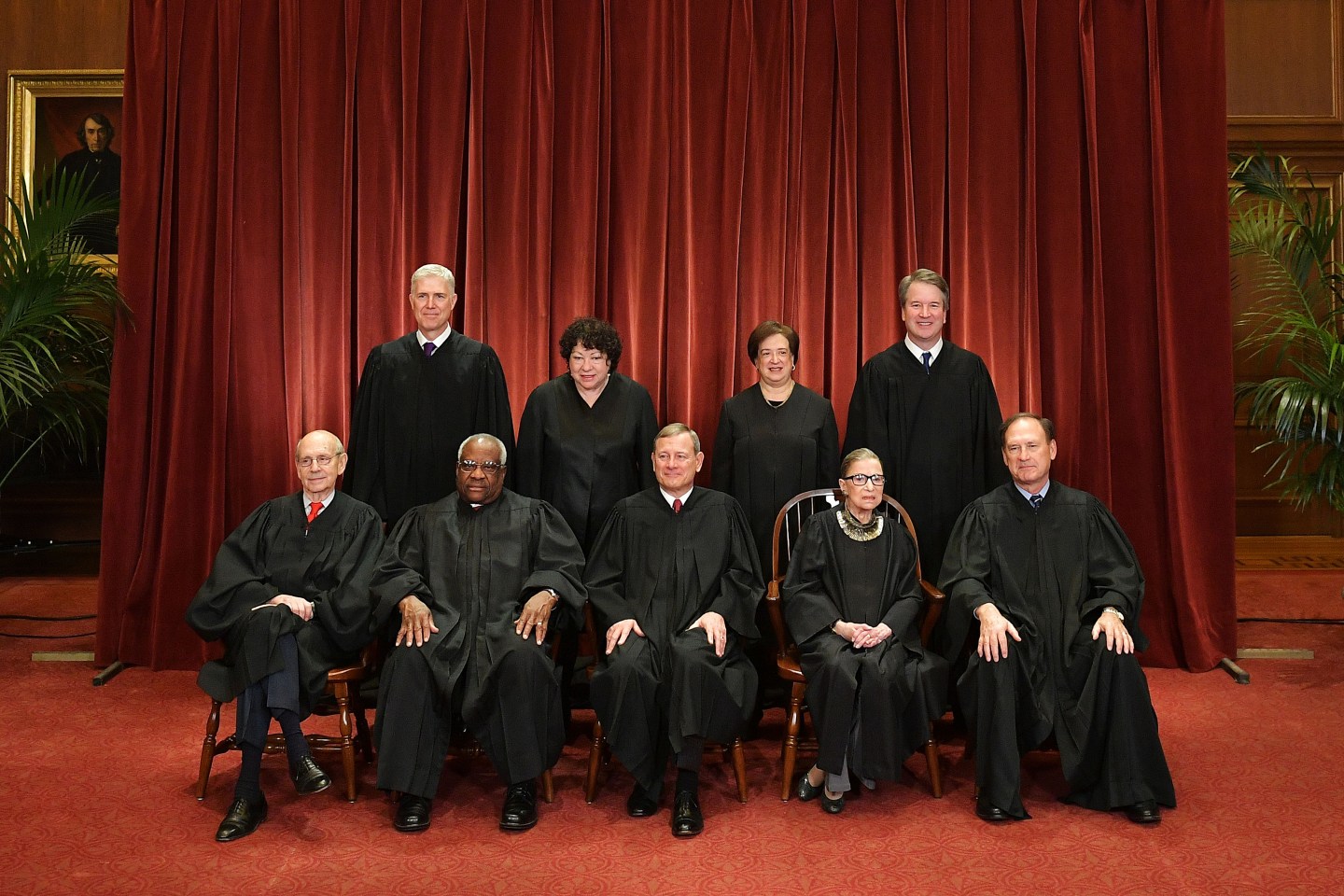 US Justice Supreme Court Group Photo