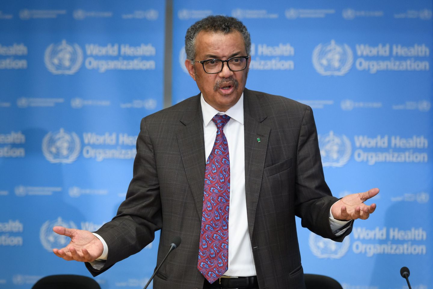 WHO DG Tedros for ra