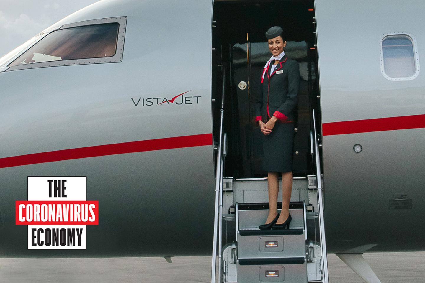 The Coronavirus Economy: A private jet cabin host on what to expect when flying during a pandemic