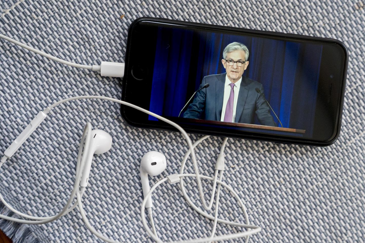 Fed’s Powell says recovery could be a lengthy one—and the markets promptly rally