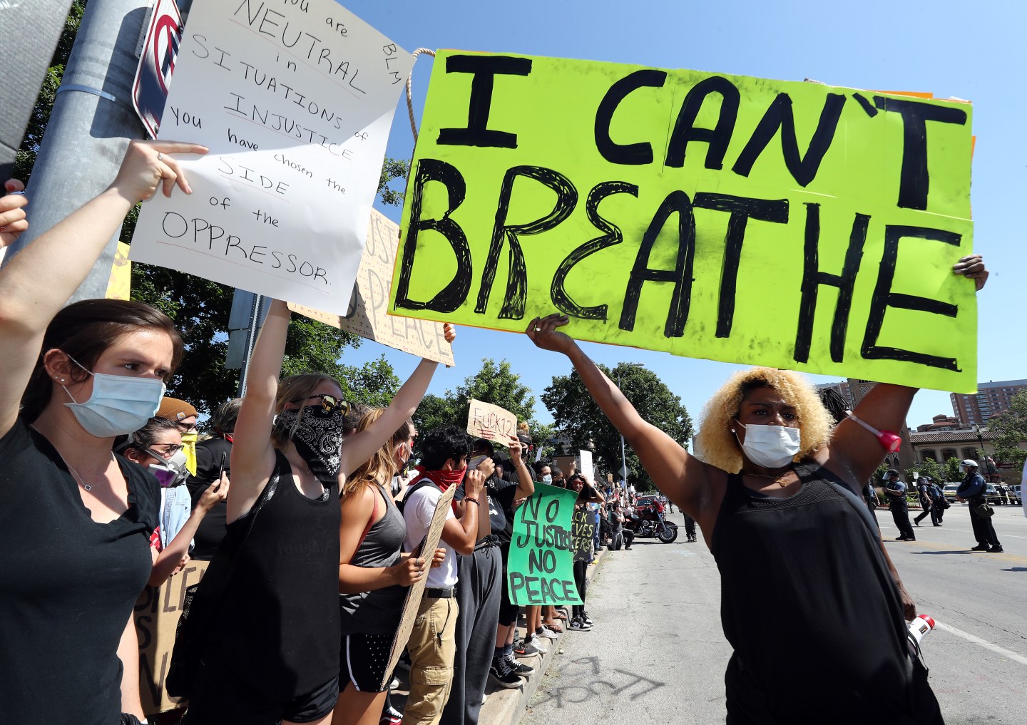 Protests Erupt Around The Country After Police Custody Death Of George Floyd In Minneapolis