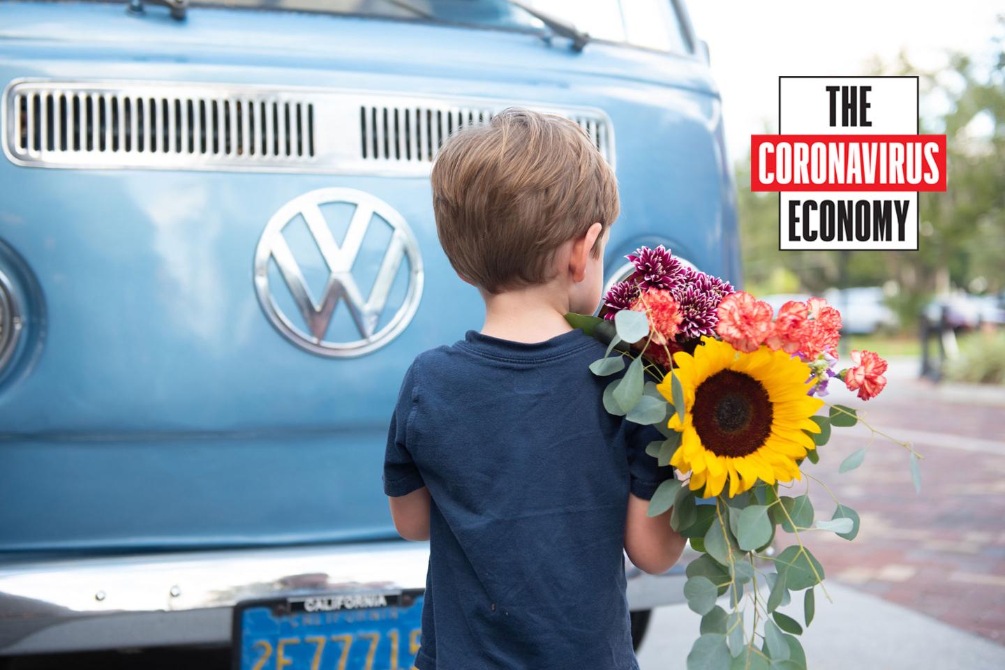 The Coronavirus Economy: The mother-daughter flower business that keeps on trucking