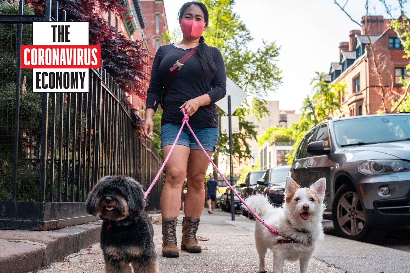 The Coronavirus Economy: It’s tough, but the pet-sitting business hasn’t totally gone to the dogs