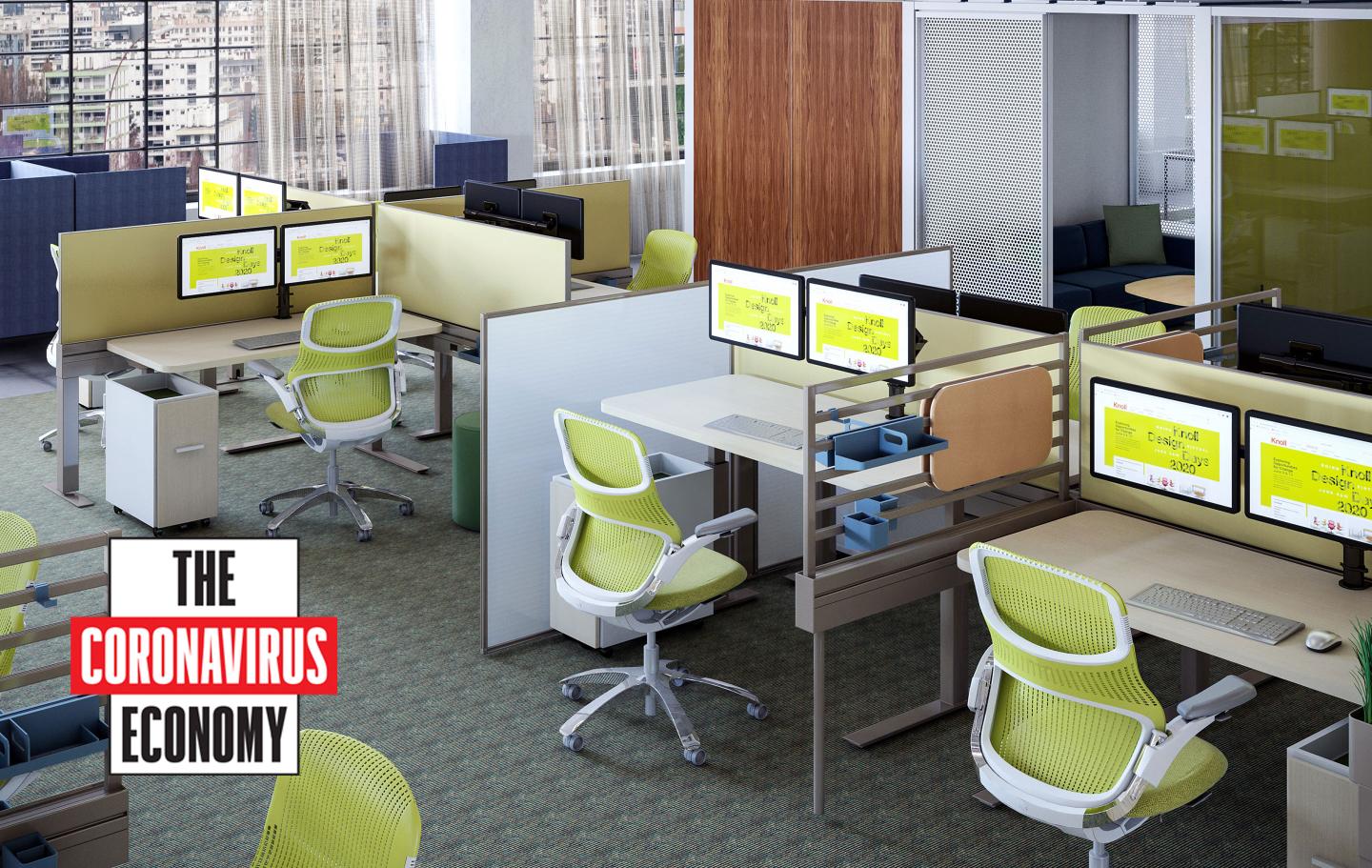 The Coronavirus Economy: How office layouts could change for good because of the pandemic