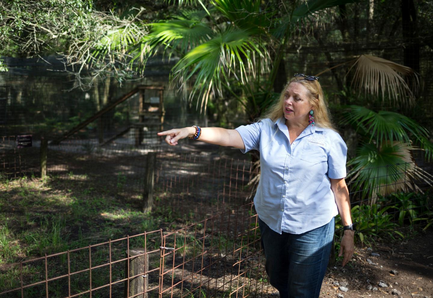 Judge gives control of Joe Exotic’s zoo to Carole Baskin