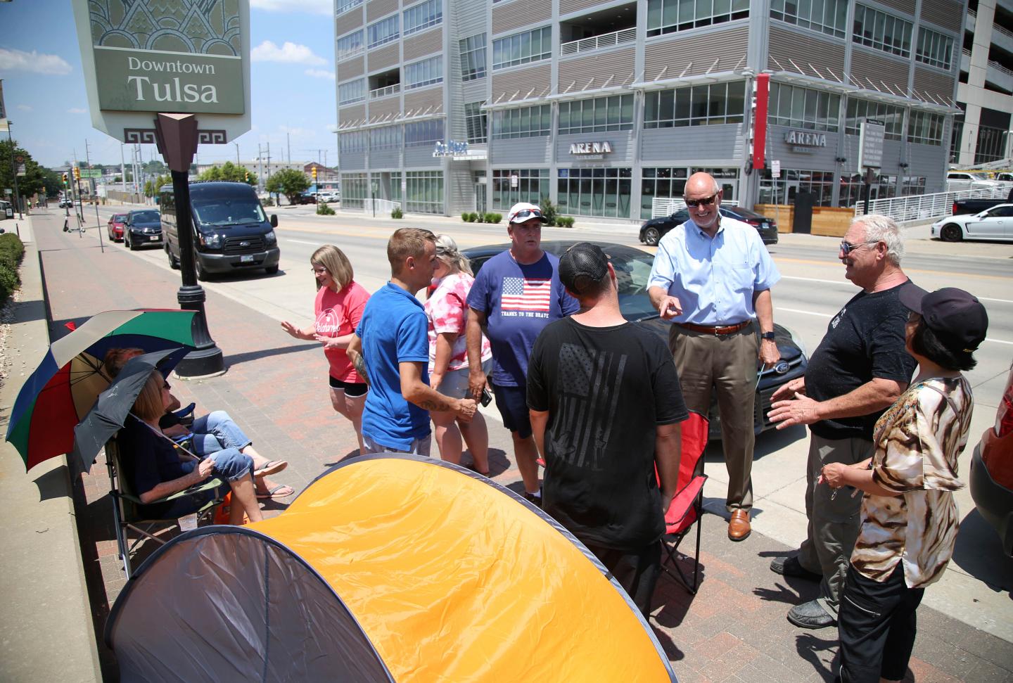 Trump campaign staffers setting up for rally test positive for COVID-19