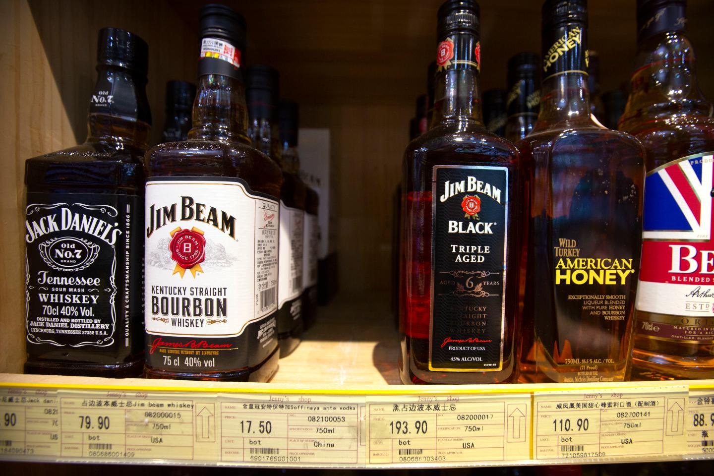 Tariffs are battering American whiskey sales in Europe