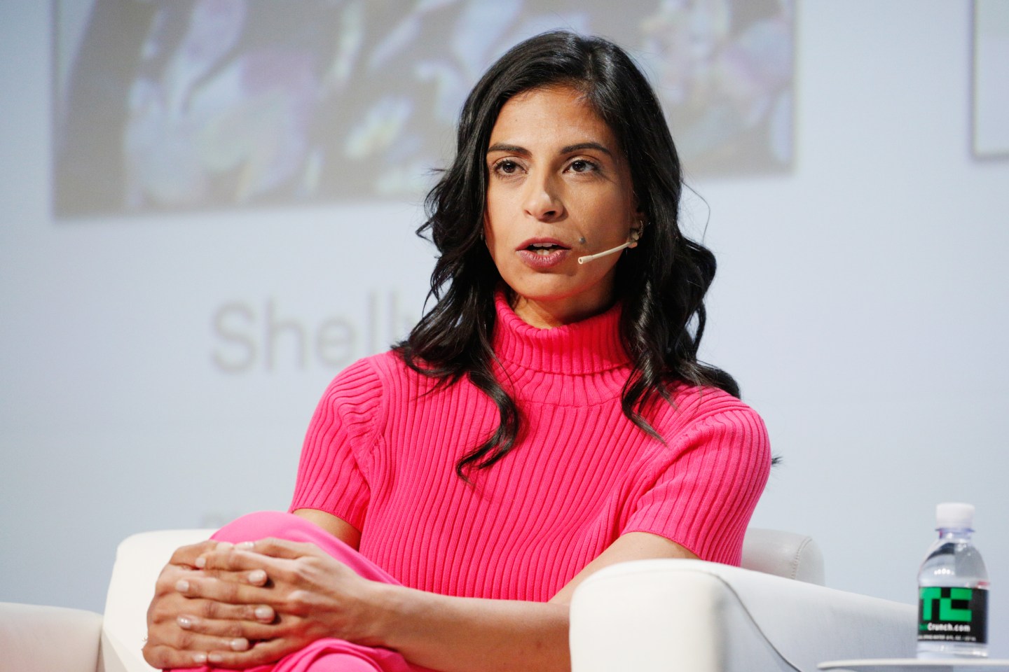 Female Founders Fund founding partner Anu Duggal; her fund surveyed female founders about the effects of the coronavirus crisis on their businesses. Photo by Kimberly White/Getty Images for TechCrunch