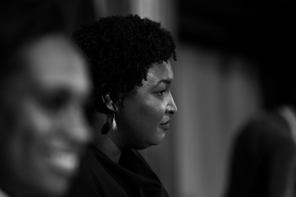 Stacey Abrams Speaks To The National Press Club For Headliners Luncheon