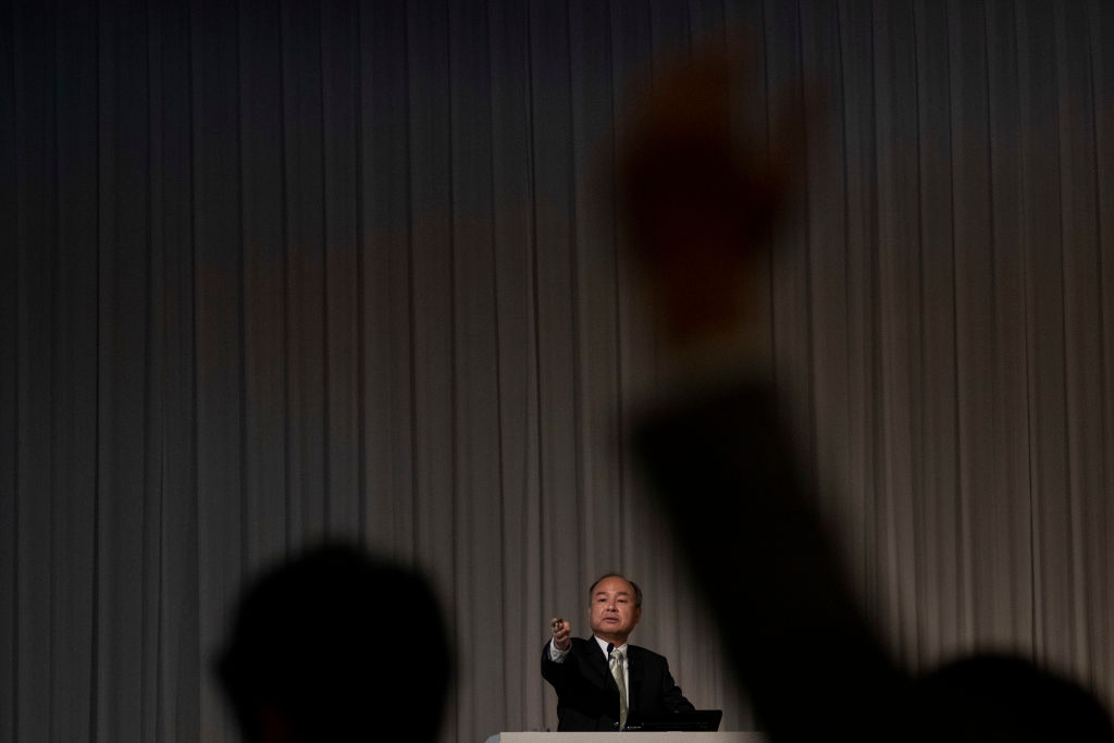SoftBank Masayoshi Son Presents Third-Quarter Results