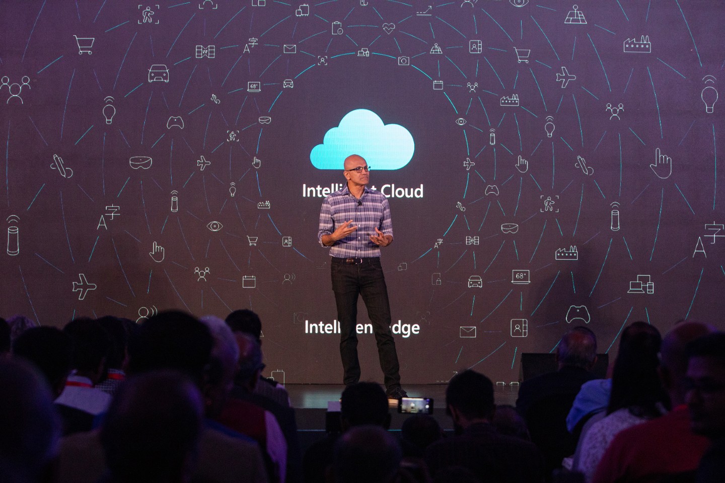 Microsoft CEO Satya Nadella Microsoft CEO Satya Nadella Tech Summit