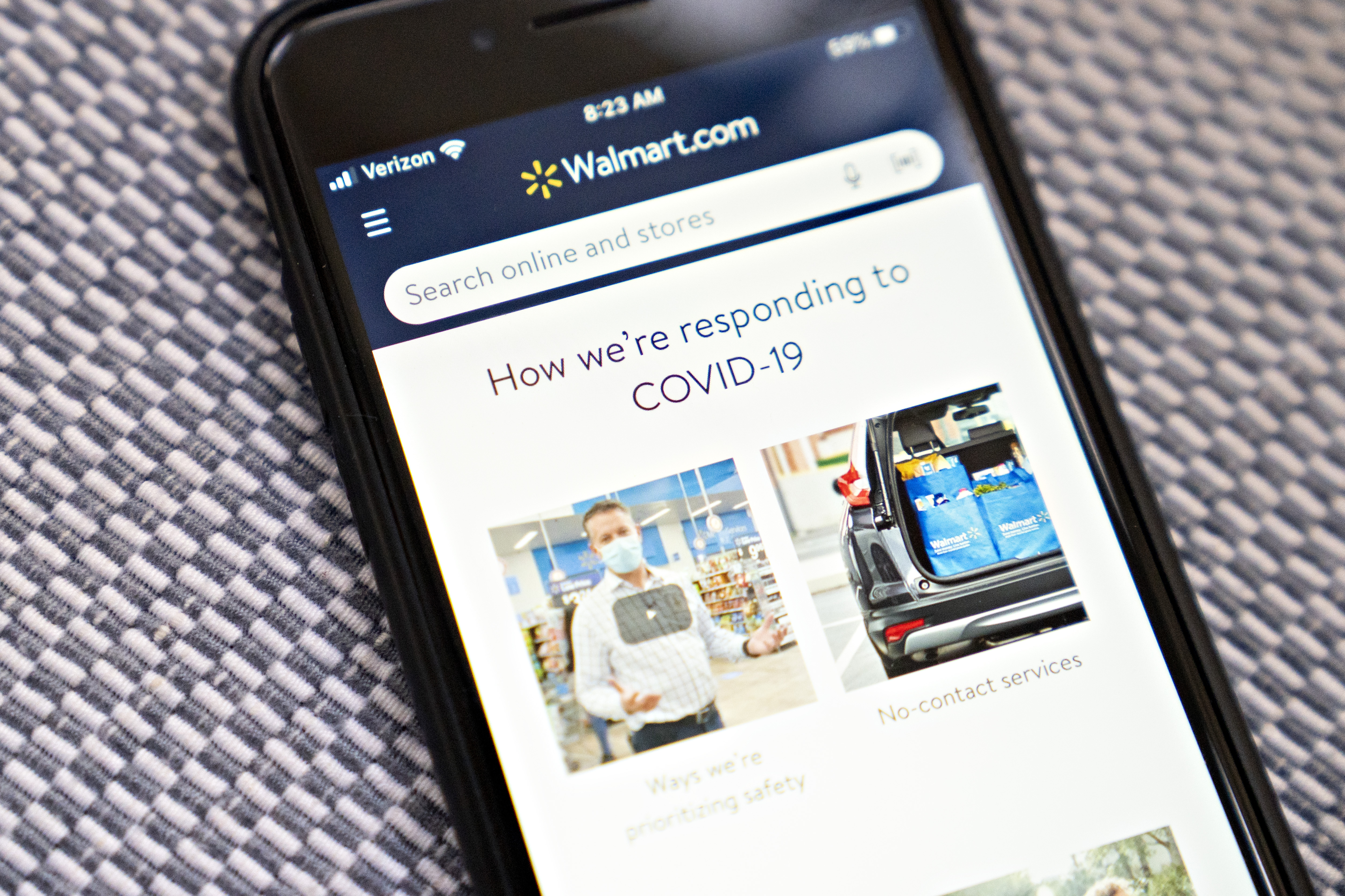 Walmart Sales Soar On Consumer Stockpiling And Shift To Online