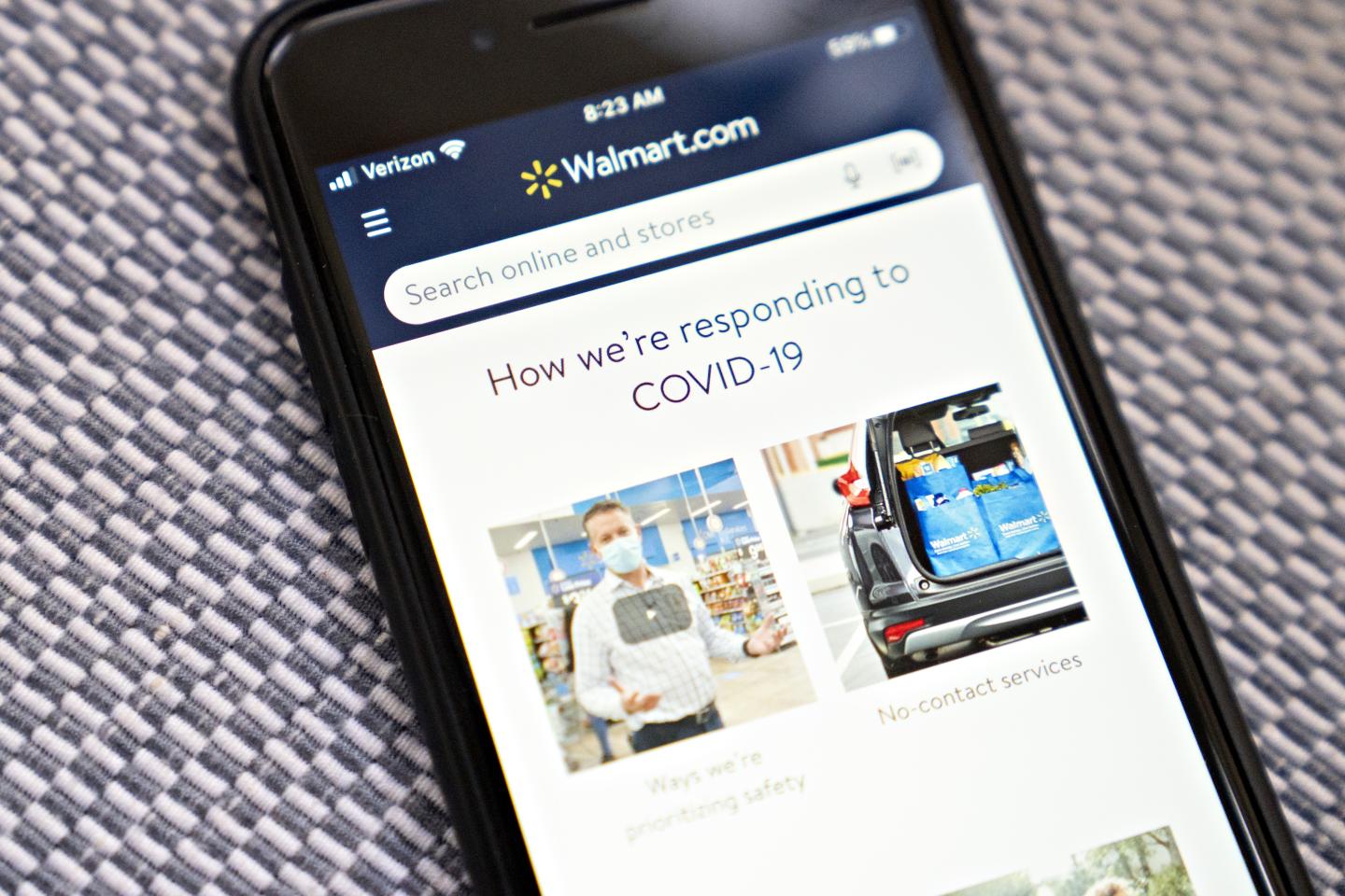 Walmart Sales Soar On Consumer Stockpiling And Shift To Online
