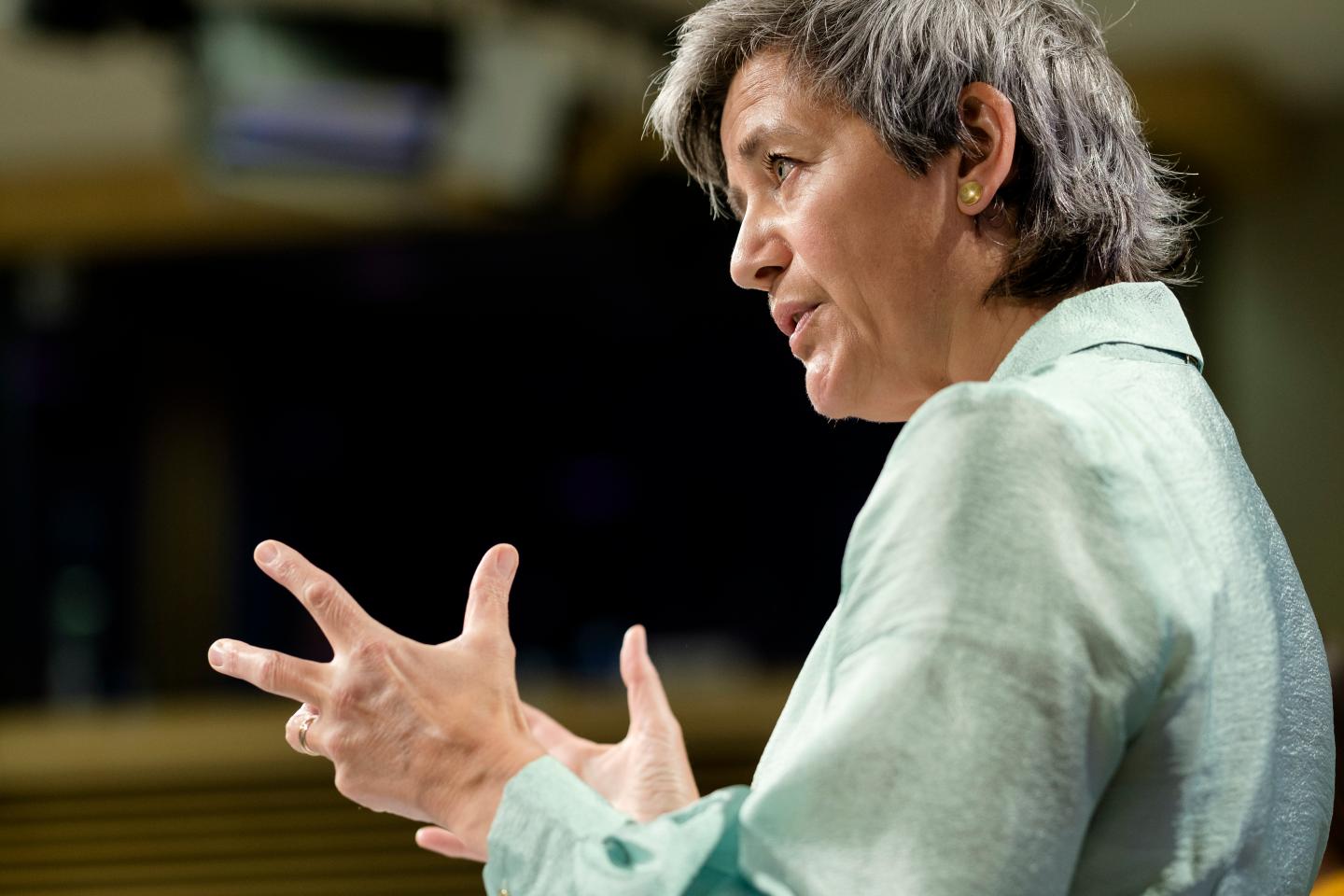The European Commission’s Margrethe Vestager.