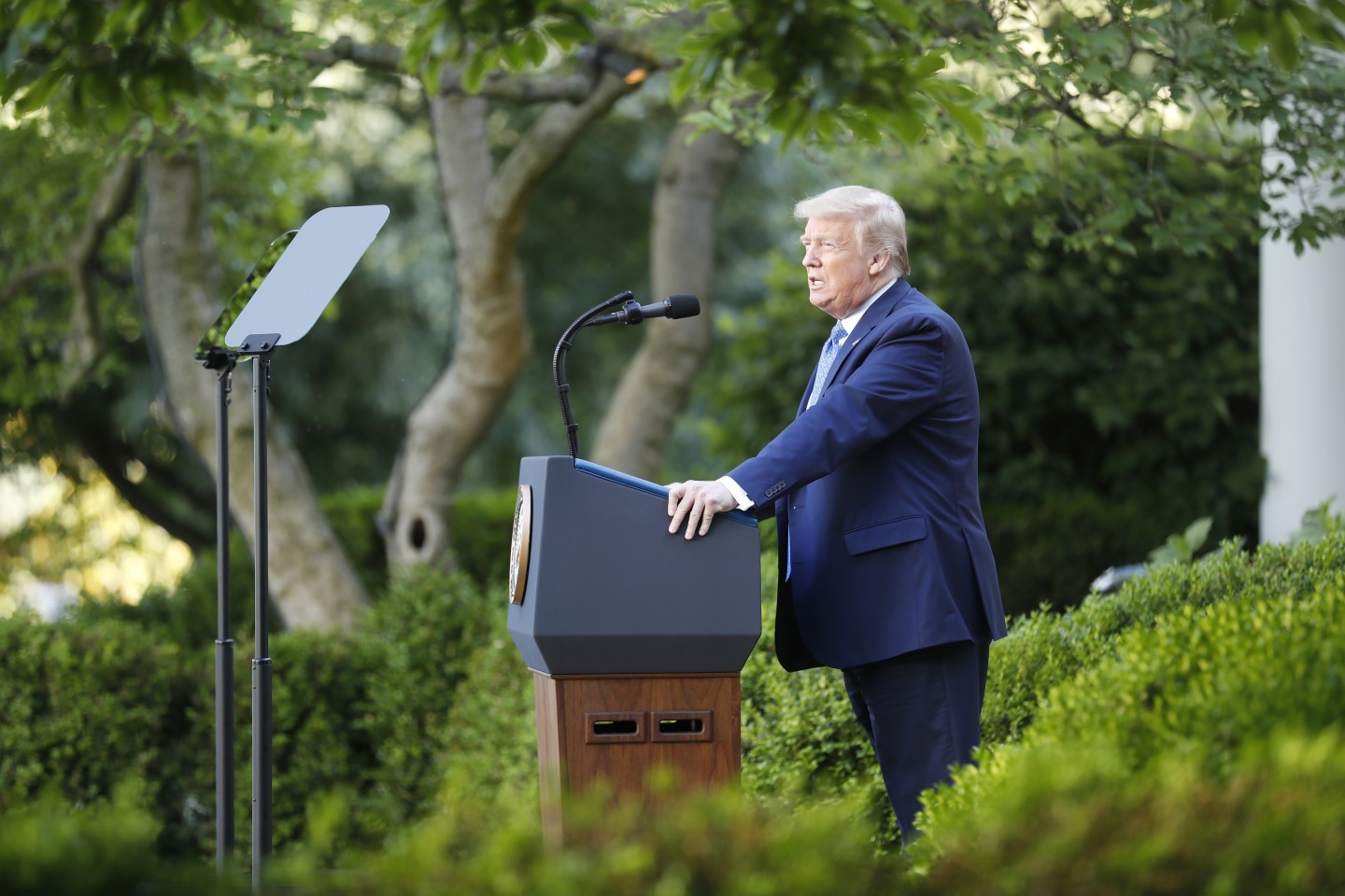 Trump is sued over executive order targeting social media companies