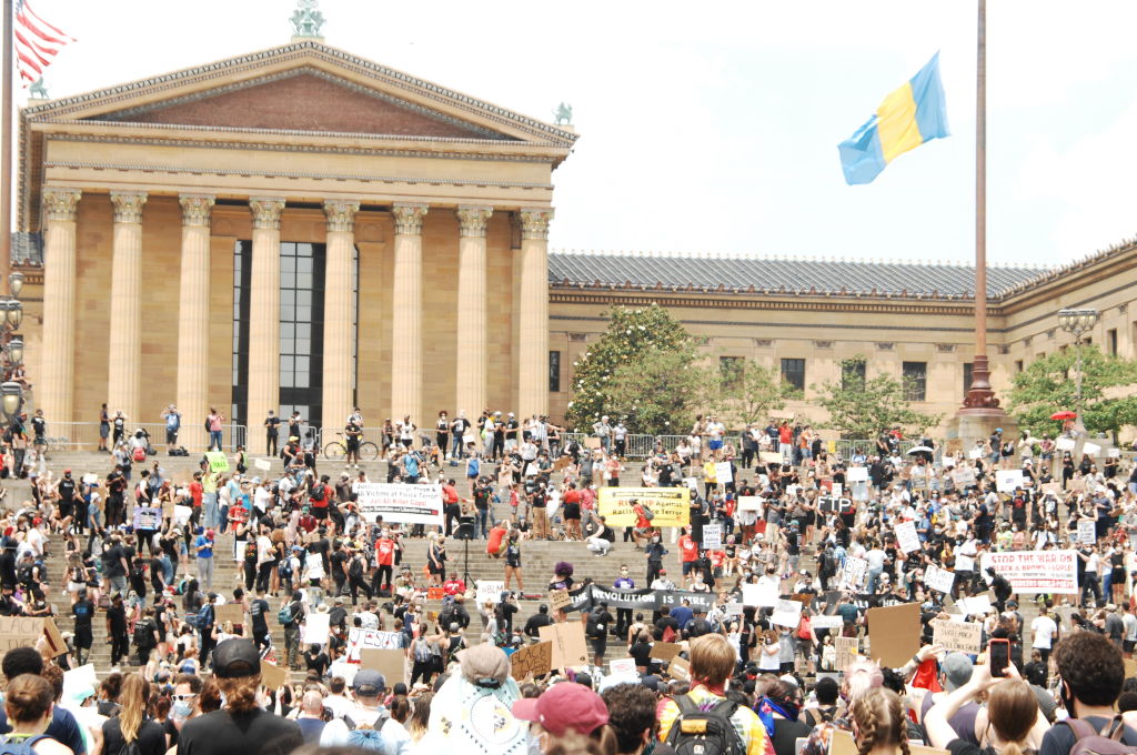 Tens Of Thousands Of Philadelphians Took To The Streets To Demand Justice For George Floyd