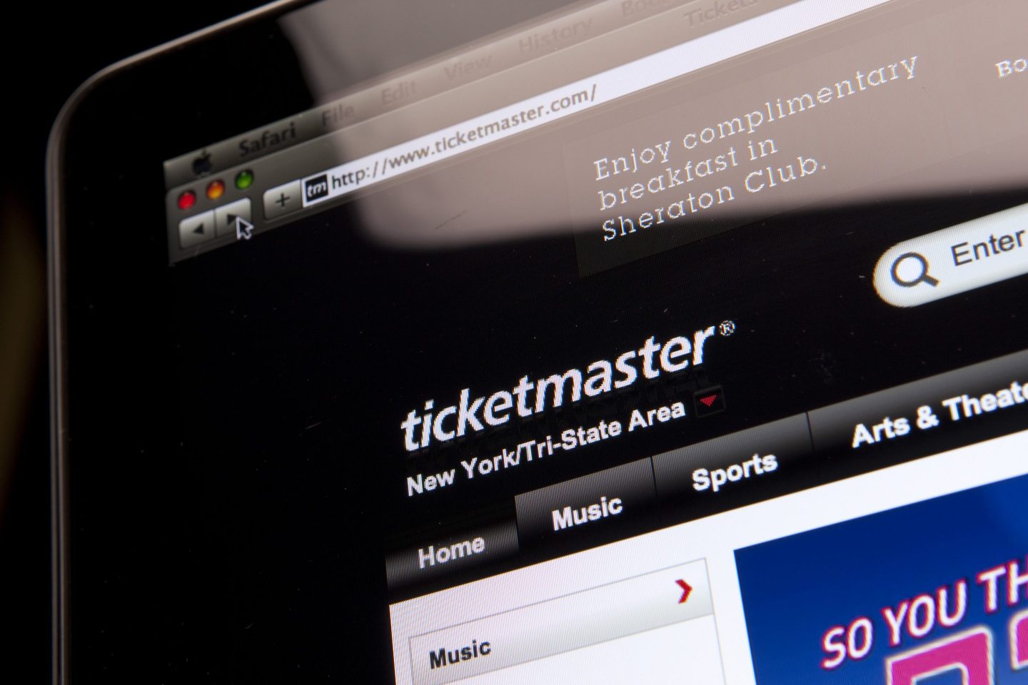 ticketmaster online site