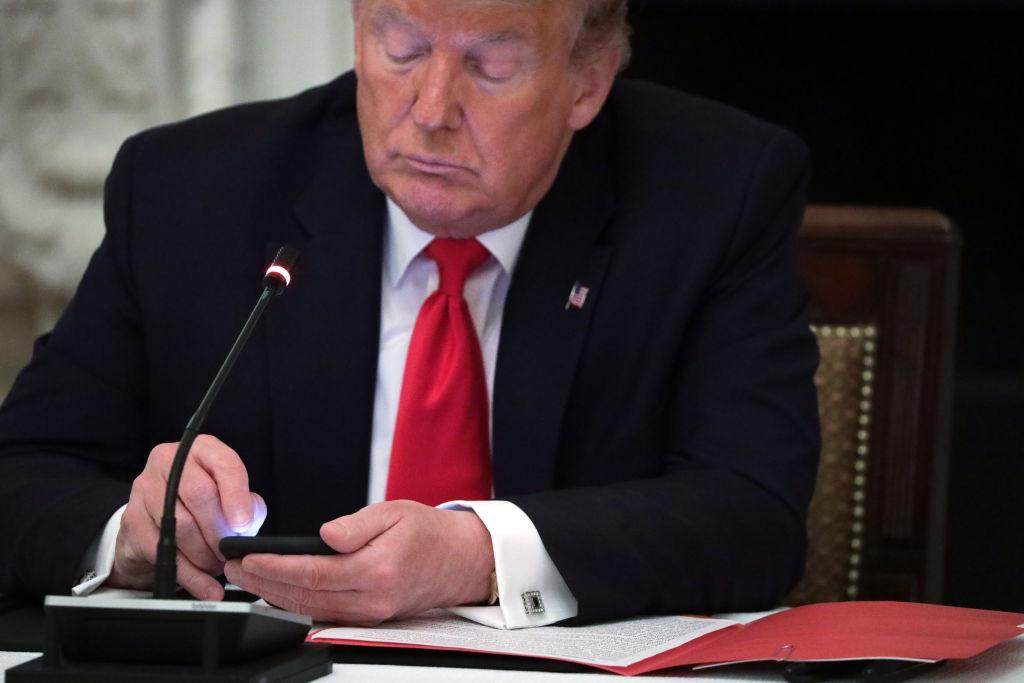 President Trump Holds Roundtable With Governors On Reopening Small Businesses