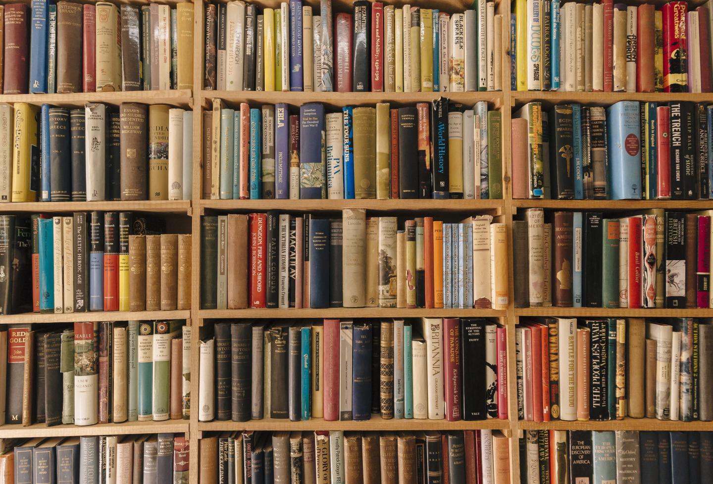 shelf of books