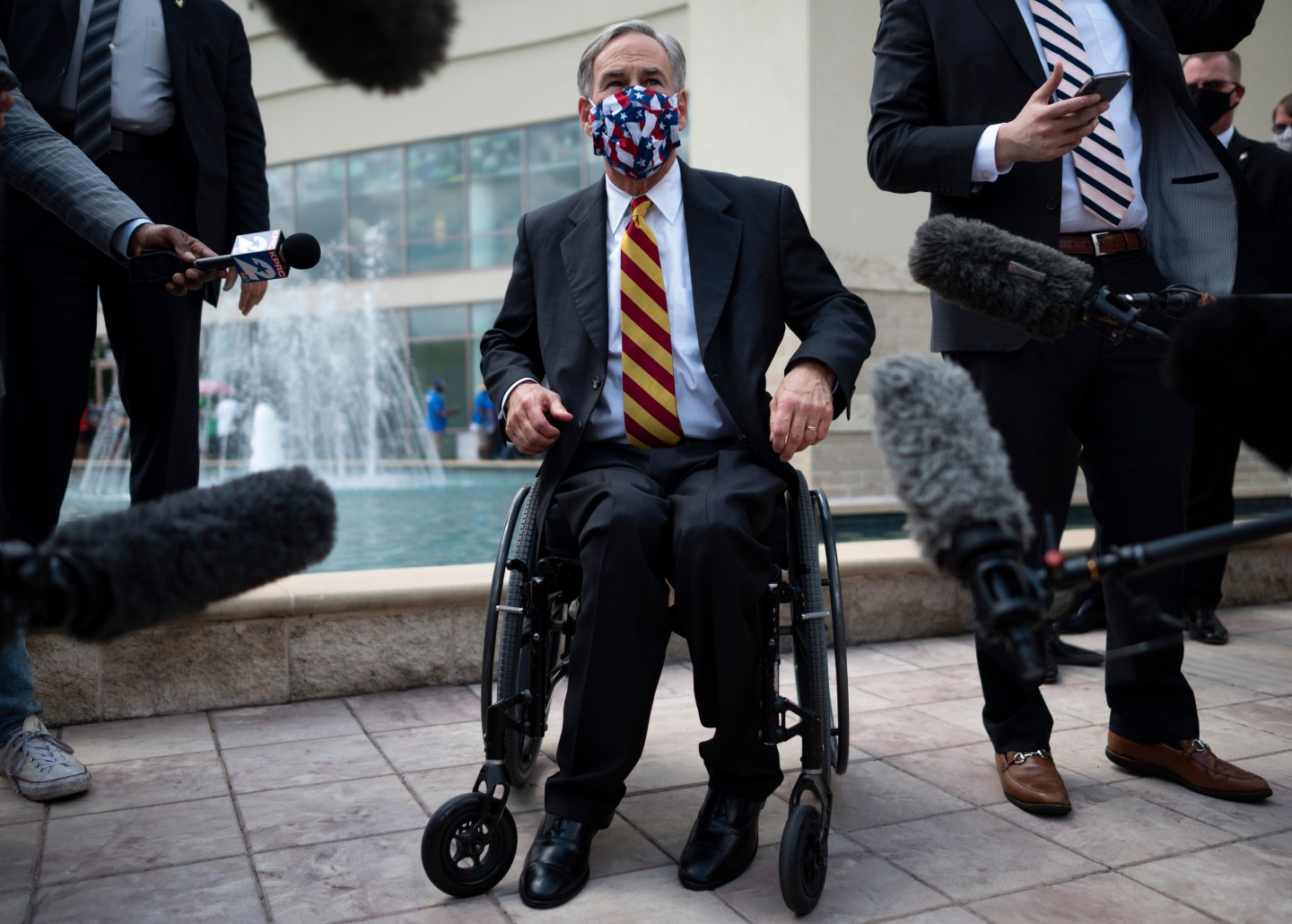 Greg Abbott Texas COVID elective surgeries