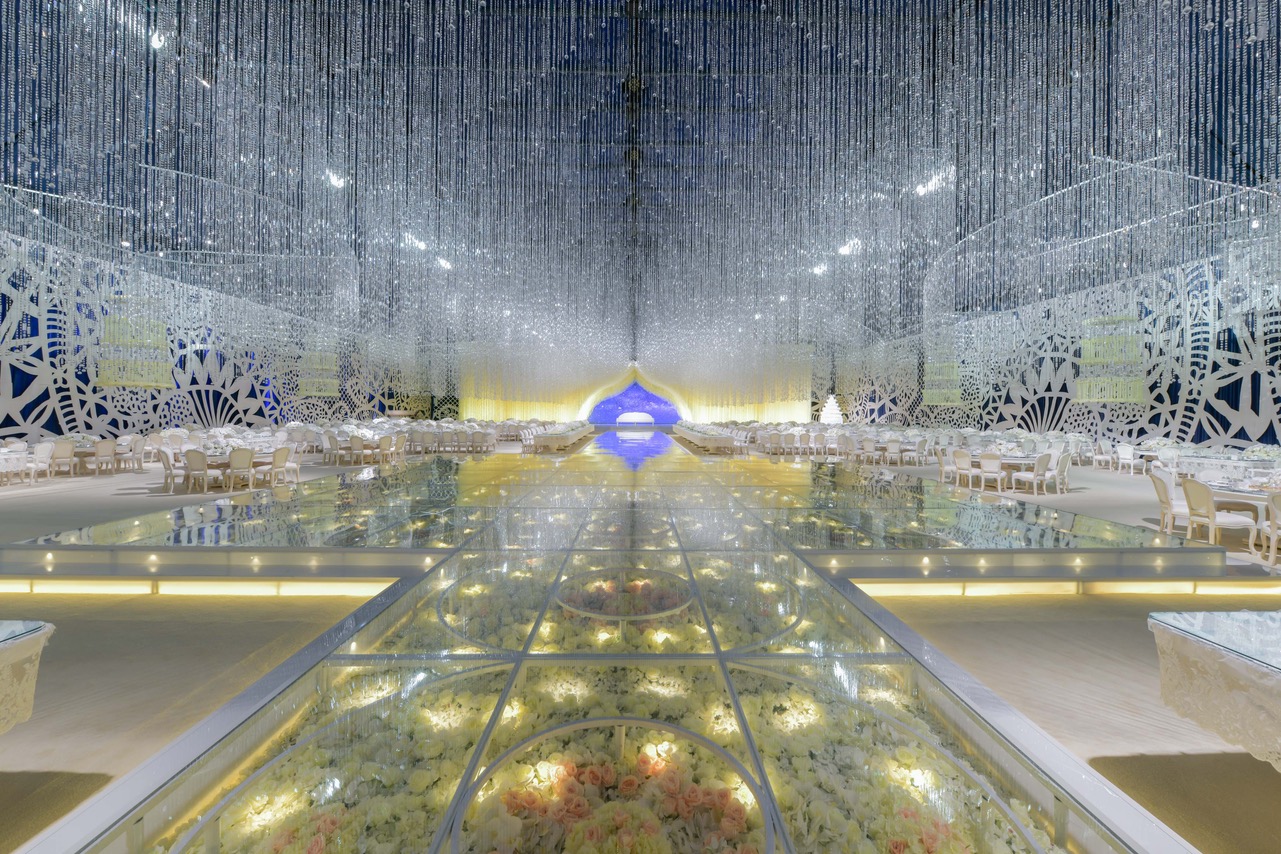 Dubai and Abu Dhabi have become destinations for over-the-top luxury weddings with thousands of guests.